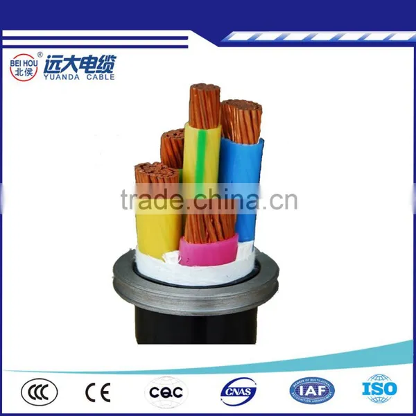 8mm Pvc Power Cable XLPE Insulated Steel Tape Armored Cable photo-3