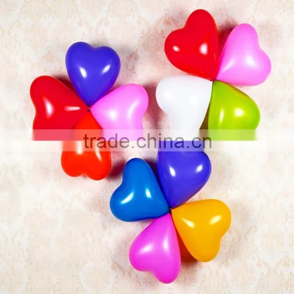 12 Inch Standard Color Heart Shape Latex Balloon of Party Supplies photo-2