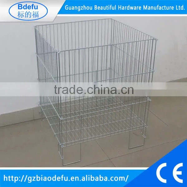 Chinese Manufacturer Promotion Metal Wire Storage Basket / Wire Basket for Supermarket photo-4
