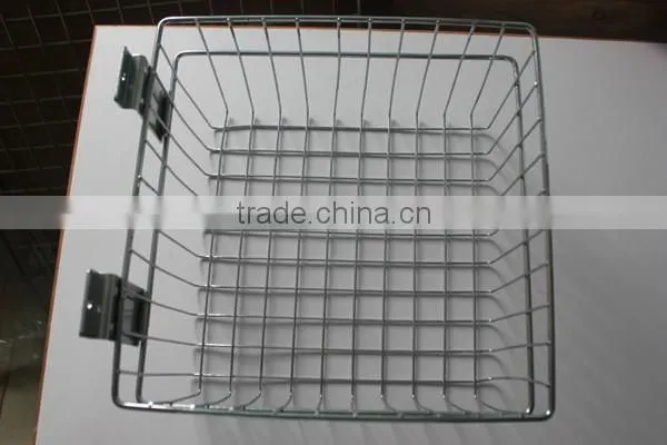 Supermarket Storage Hanging Basket for Slatwall photo-2