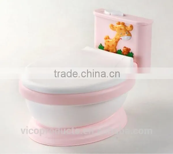 Hot Sales Musical and Light Light Baby Potty Baby Closestool photo-3