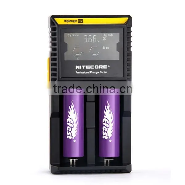 Nitecore D2 Charger With LCD Screen for Universal Rechargeable Battery Charger photo-3