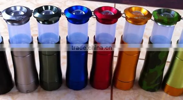 Cheaper Sales Promotion High Power 1W Zoom Torch & Camping Lantern 2 in 1 Hanging Lantern photo-2