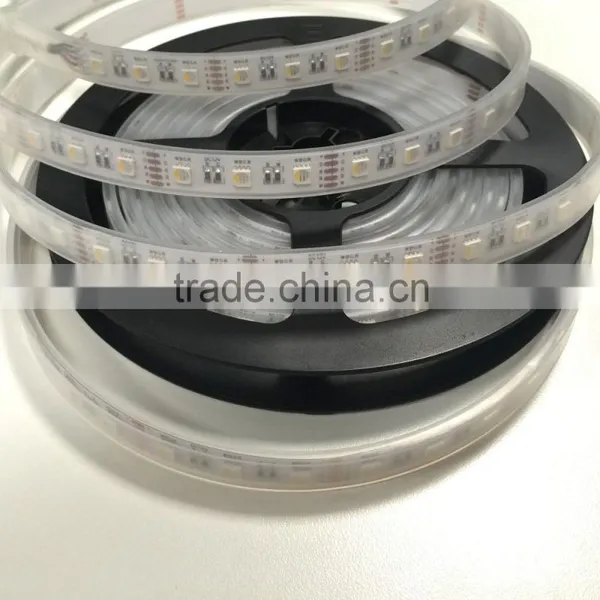 Waterproof 24v RGBW Flexible Led Strip 4 Colors in 1 Led