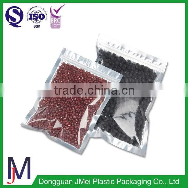 Free Sample Available Food Grade Plastic Packaging Bag With Zipper for Chips /snacks