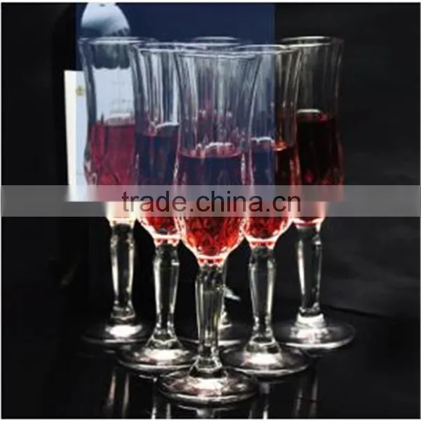 Wholesale Lead-free Crystal Champagne Glasses Cup/ Red Wine Goblet in Stock for Party.