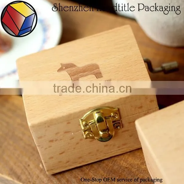 Christmas Wooden Music Box Gift photo-2
