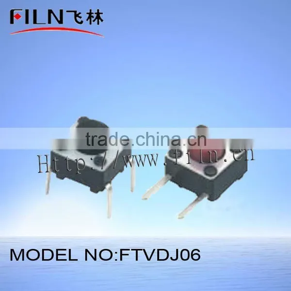 FTVDJ06 6X6mm touch micro switch tact switch