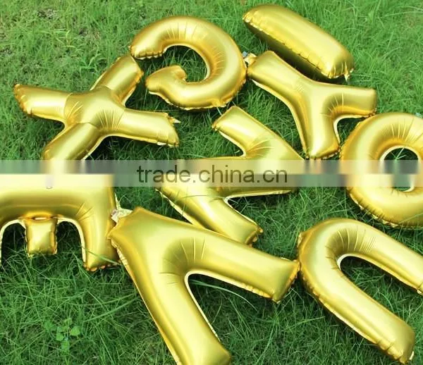 Have Stocks Gold Foil Inflatable Balloon, Decoration Letter Balloon, Words/letter Balloon photo-4