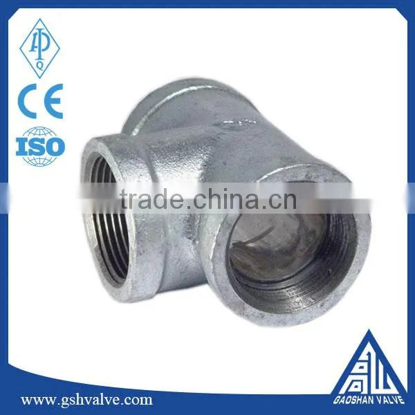 3/4"galvanized/black Color Cast Iron Pipe Fitting Equal Tee photo-4