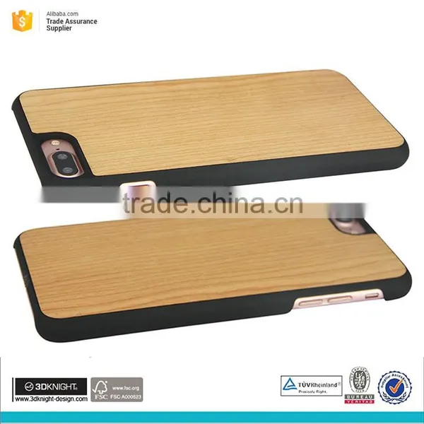 Customized Mobile Accessories Wood Phone Cover Mobile Phone Case for Iphone 7 Plus photo-5