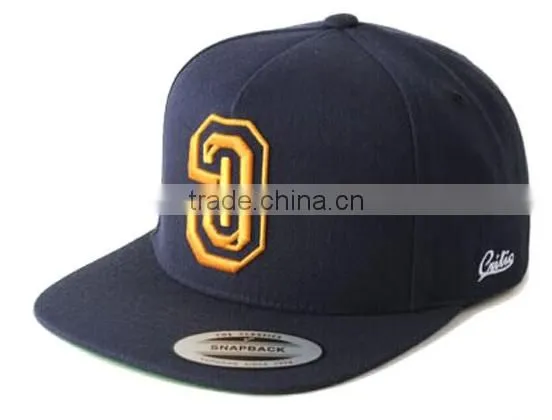Square Flat Brim 3D Embroidery Fashion Wholesale Snapback Caps photo-6