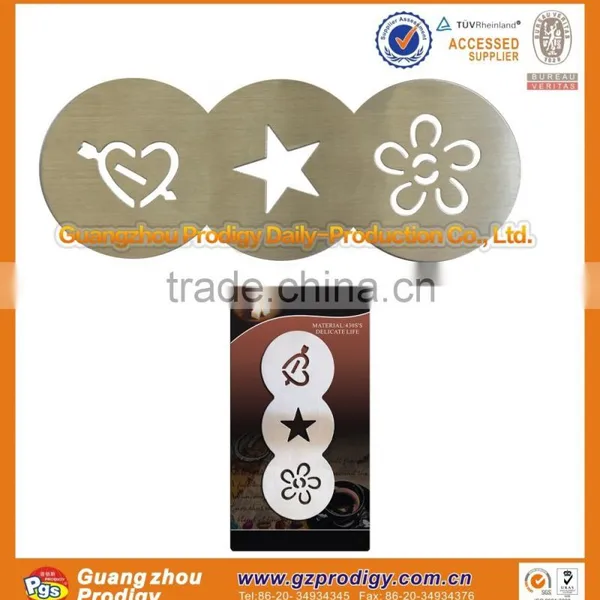 New Special Designer Coffee Stencil Set photo-2