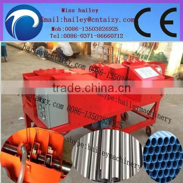 Professional and Have Patent Steel Tube Straightening Derusting Painting Machine photo-5