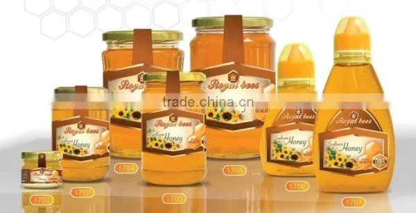 100% NATURAL SUNFLOWER BEE HONEY