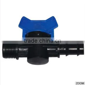 Irrigation Mini Valve Irrigation Fitting Mini Valve /red Colour Plastic Barbed Fittings Plastic Valve photo-3