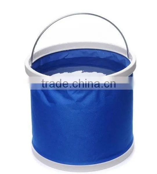 Foldable Bucket,multi-use,fortable and Waterproof .foldaway Fishing Bucket