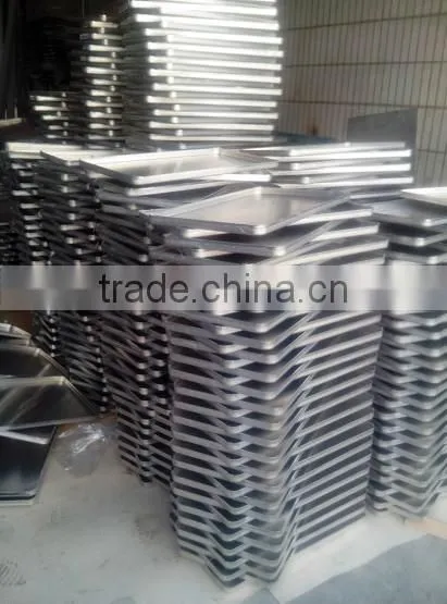 OEM ODM Factory Supply Top Quality Custom Sheet Aluminum Metal Tray for Seafood Fast Frozen Processing photo-3