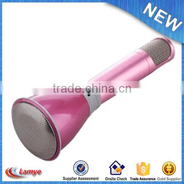 In Stock Hot Sale 2 in 1 Wireless Bluetooth Handheld Karaoke Microphone K068 For Mobile Phone photo-6