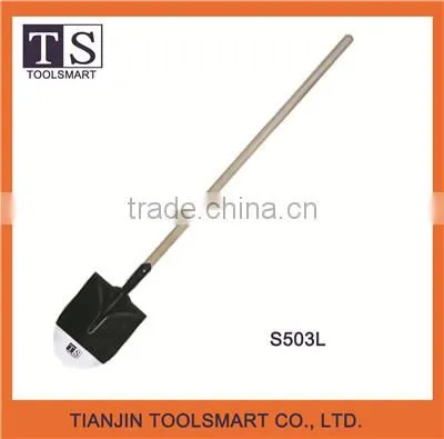 Mechanical Industrial Round Point Shovel With Wooden Handle photo-2