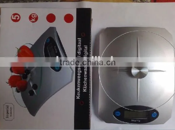 High Perision Digital Kitchen Scale Glass Food Weight Apparatus photo-3