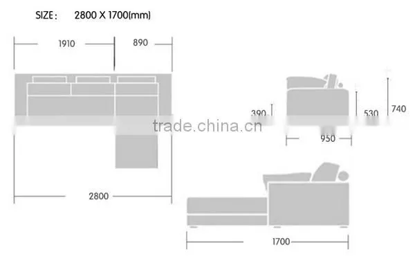 SFA00010 Corner Sofa Slipcover,2+1 Sofa Cover Corner,Replacement Cushion Covers photo-4