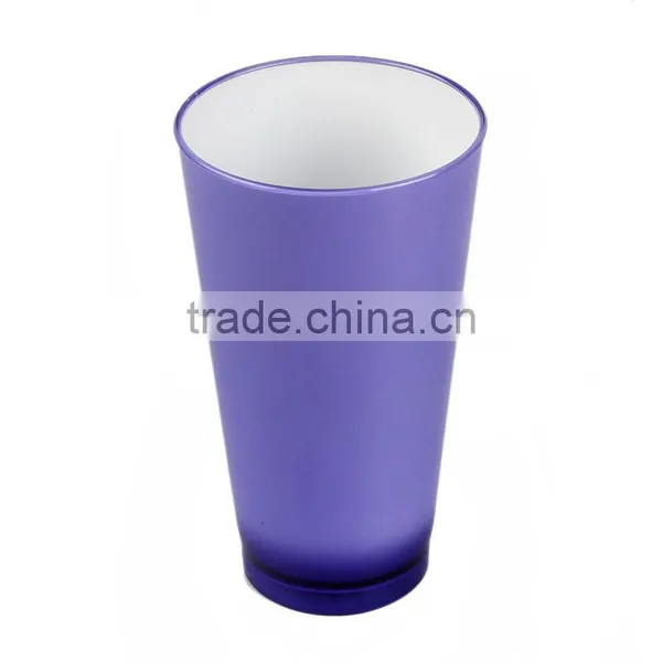 600ml Double Color Party Used Wedding Cheap Plastic Cup photo-4