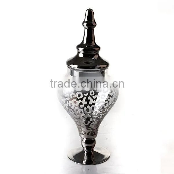 Leopard Print Collection Decal Glass Apothecary Jar photo-4