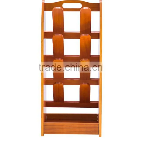 Paulownia Wooden Shoes Rack With Six Layers photo-2