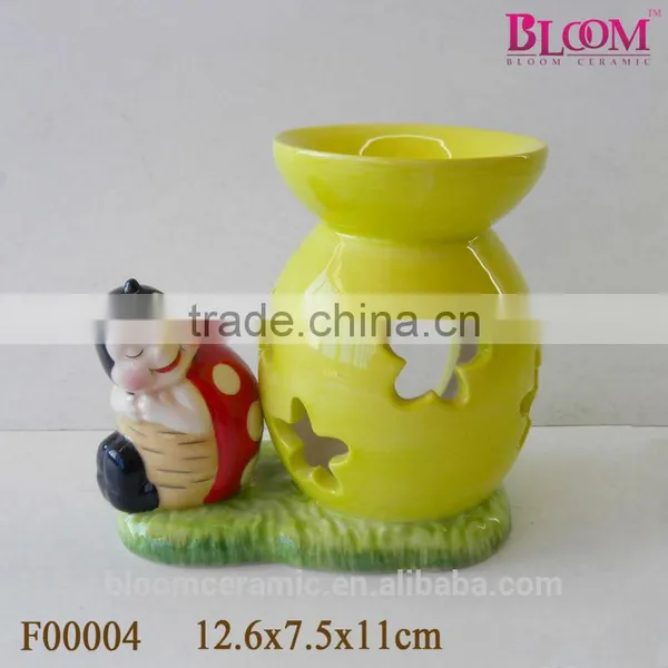 Porcelain Rabbit Design Wholesale Oil Burner photo-4