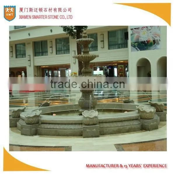 Black Big Stone Water Fountain for Outdoor photo-3