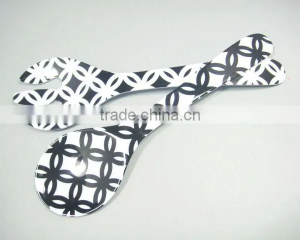 Custom Printed Melamine Spoon and Forks Set photo-2