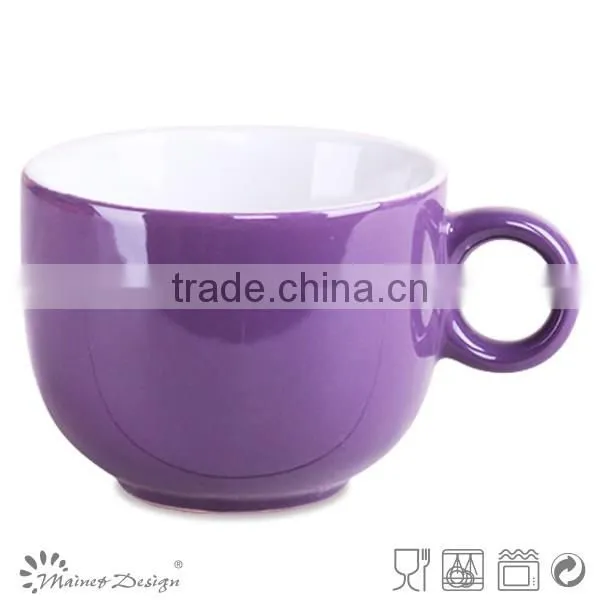 Two Tone Colorful Ceramic Rice Bowl photo-4