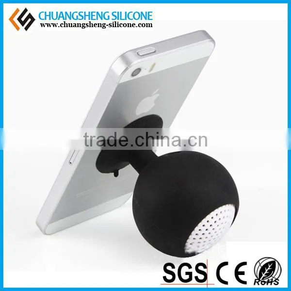 Portable Mini Loud Speaker for Mobile Phone, Multifunctional Phone Holder Speaker, Cell Phone Holder photo-2