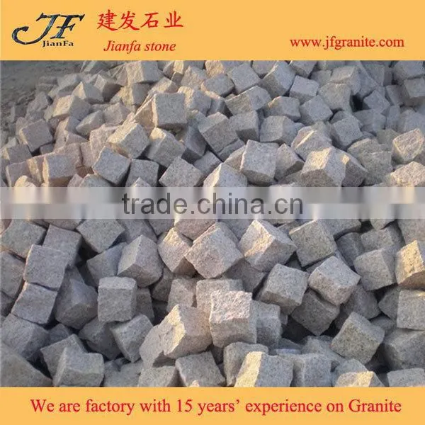 G682 Yellow Granite Flamed Pavers for Driveway Flooring /Garden Stepping photo-4