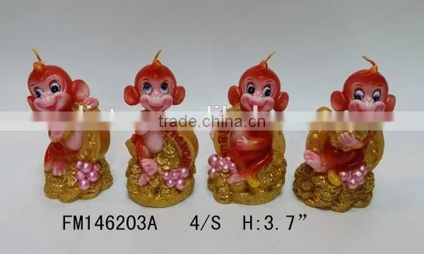 2016 New Design 12 Zodiac Type Monkey Candle photo-4