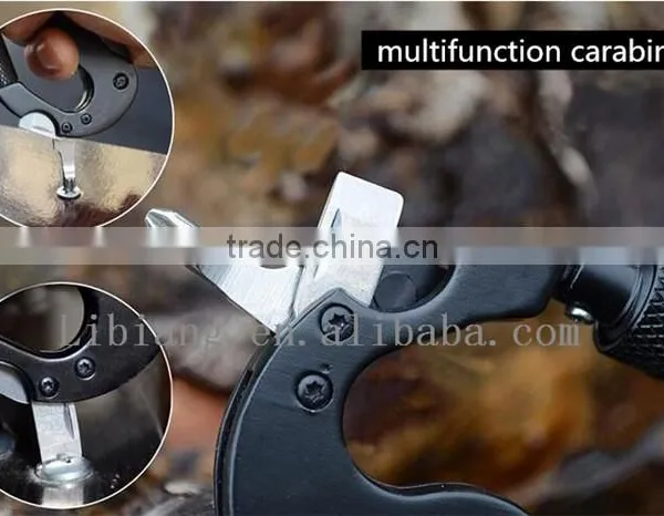 Special Birthday Gifts Multifunction Carabiner Knife Keychain photo-4