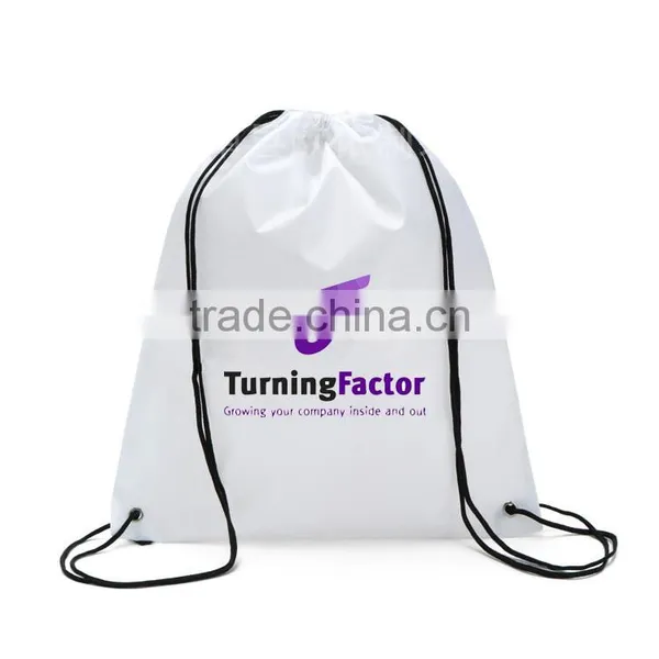 210D Nylon Custom Mesh Drawstring Pack/Bag/Backpack photo-2
