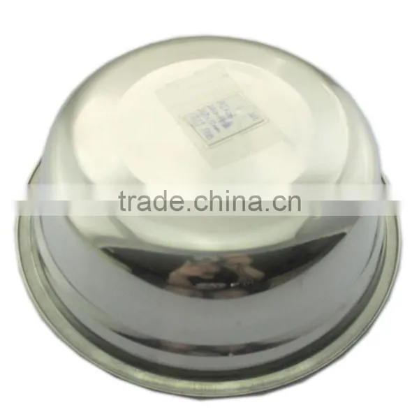 Stainless Steel Round Soup Plate With Strong Quality photo-4