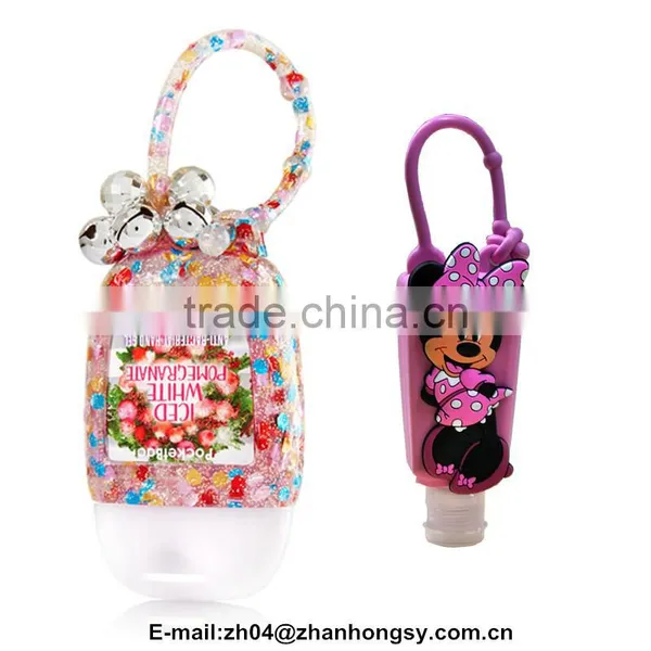 Wholesale Cheap Custom Silicone Bracelet Key Ring for Sale photo-3