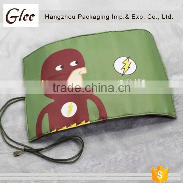 Graceful Nice-looking FancyMulti-Function Genuine Leather School Pencil Case, Cowhide Leather Pencilcase Stationery photo-4