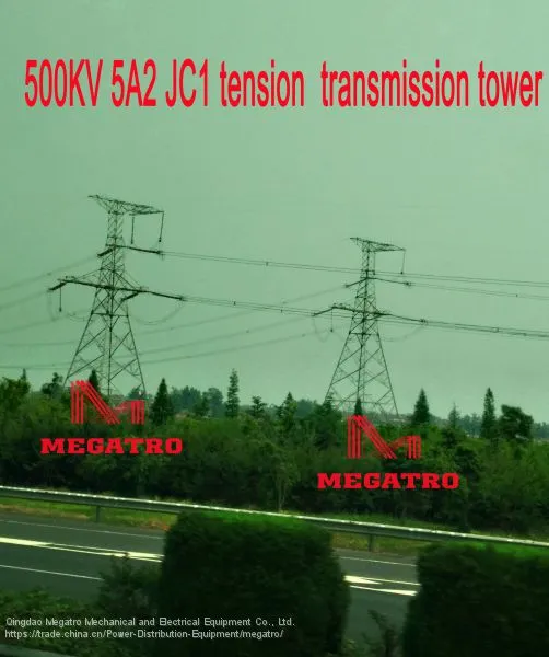 MEGATRO 500KV 5A2 JC1 Tension Transmission Tower photo-3