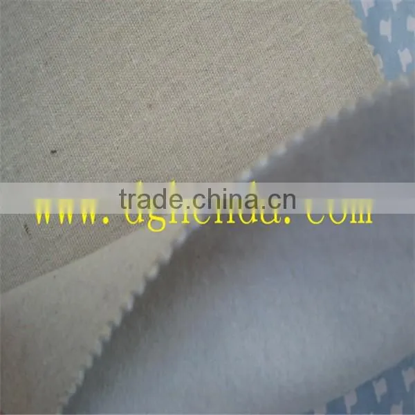 Cotton Canvas Fabric Laminate PET Needle Punch Non Woven Fabric for Shoes photo-2
