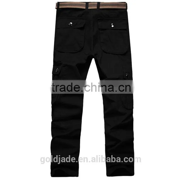 2016 Customized Manufacture Fashionable Wholesale Men's Casual Pants Plain Color Loose Sport Outdoor Trousers for Men photo-5