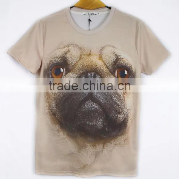 Full Over 3d Printing High Quality Short Sleeve Summer T-shirt photo-4