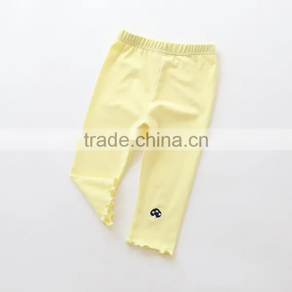 Wholesale Fashion Designer Cotton Spandex Girls Ruffle Pants and Kids Dress photo-4
