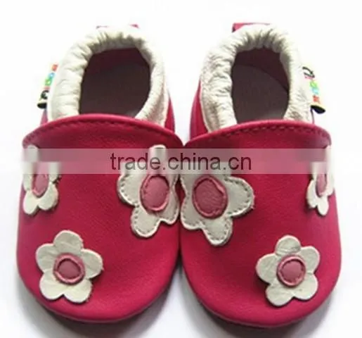Lowest Price Soft Sole Leather Baby Shoes Girl Animal Print Shoes photo-2