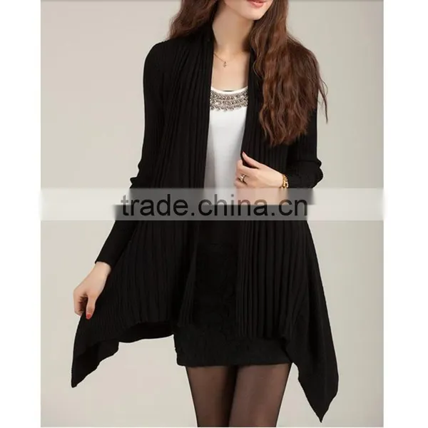 Spring and Autumn Free Size Latest Design Women Solid Simple and Fashion Sweater Women Cardigan photo-3