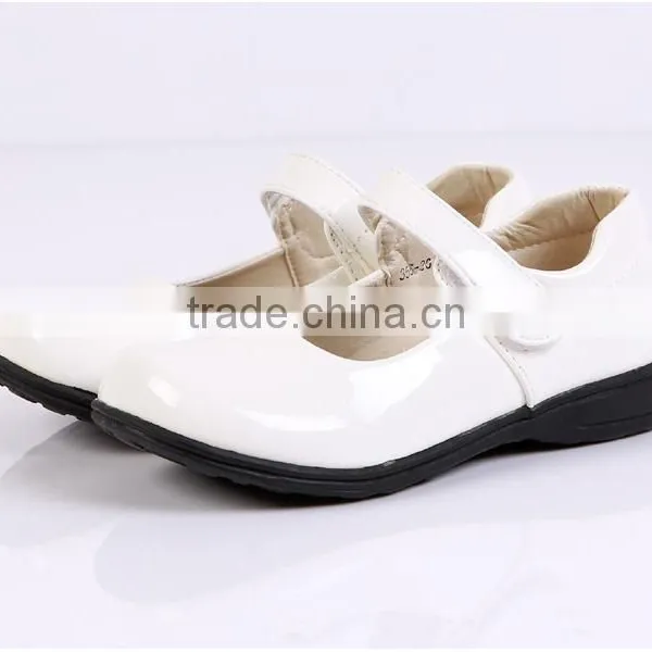 Juqian Special Occasions Slip on Best White Student Shoes for Primary School photo-2