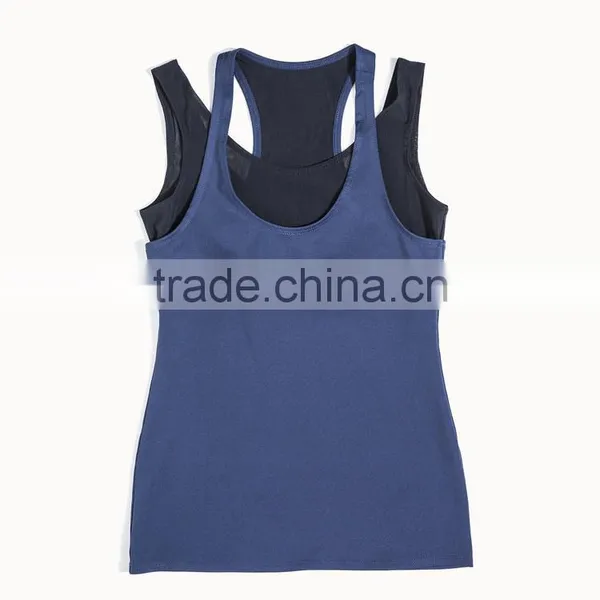 Hot Sale Yoga Wear Sleeveless Tank Top Fitness & Body Building Women Sport Crop Tops photo-4